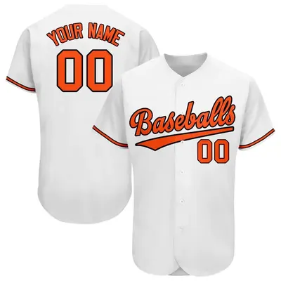 Baltimore Orioles Baseball Jerseys Custom Personalized Button Down Base Limited Jersey