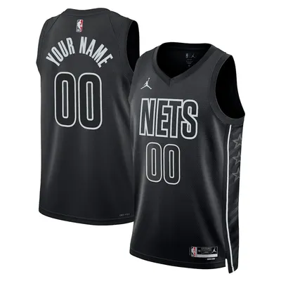 Brooklyn Nets Jordan Statement Jersey Custom Unisex