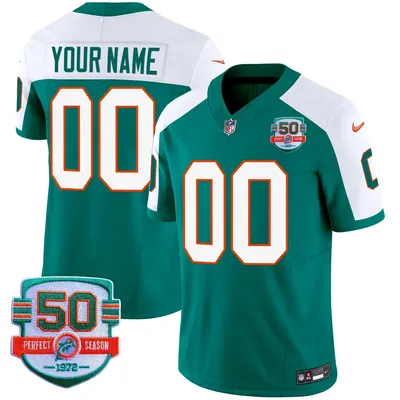 Dolphins Throwback Custom Limited Jersey - Edition 1