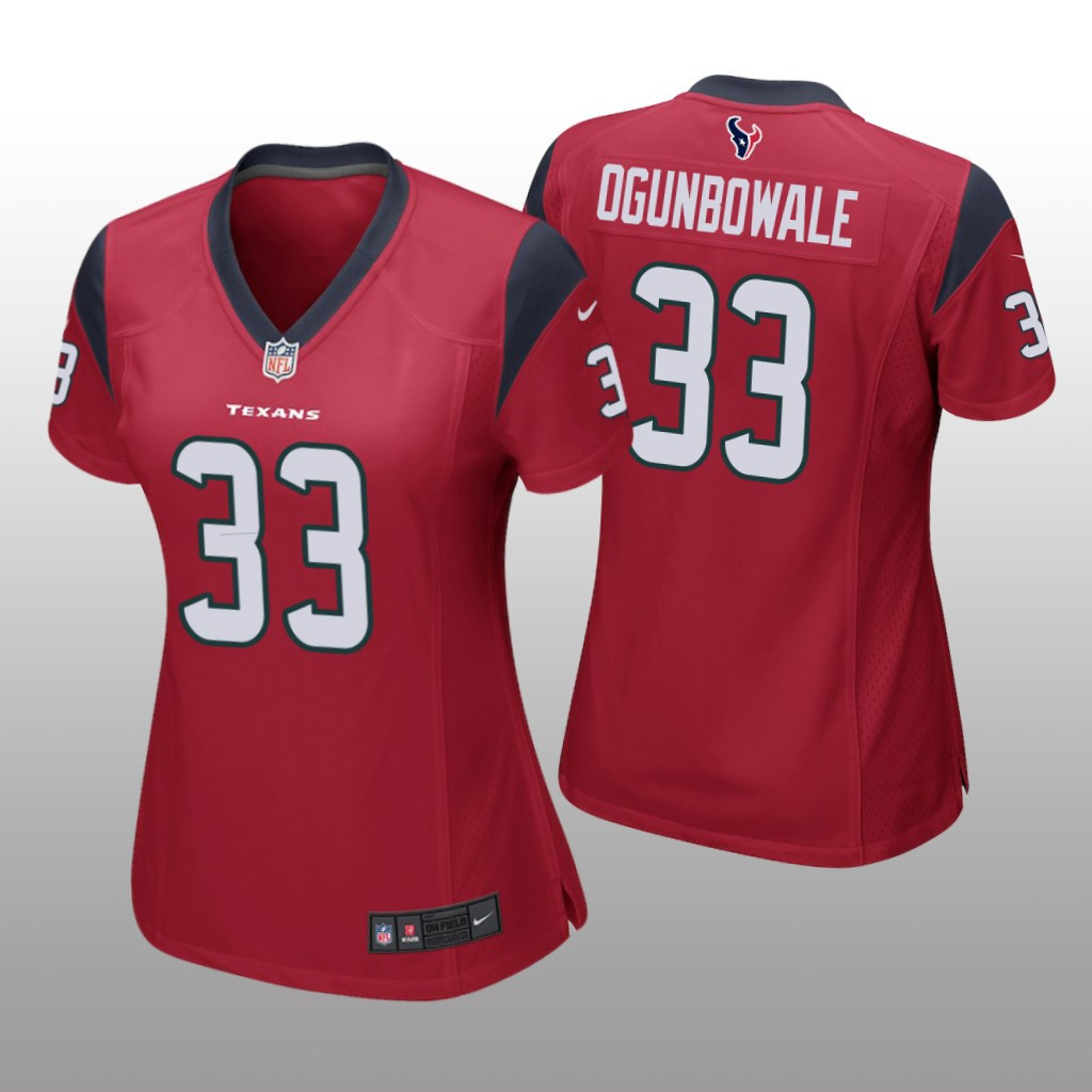 Houston Texans Dare Ogunbowale Red Limited Jersey