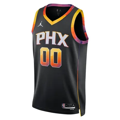 Phoenix Suns Anthracite Custom Swingman Jersey - Statement Edition