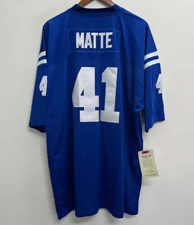 Tom Matte Baltimore Colts Jersey