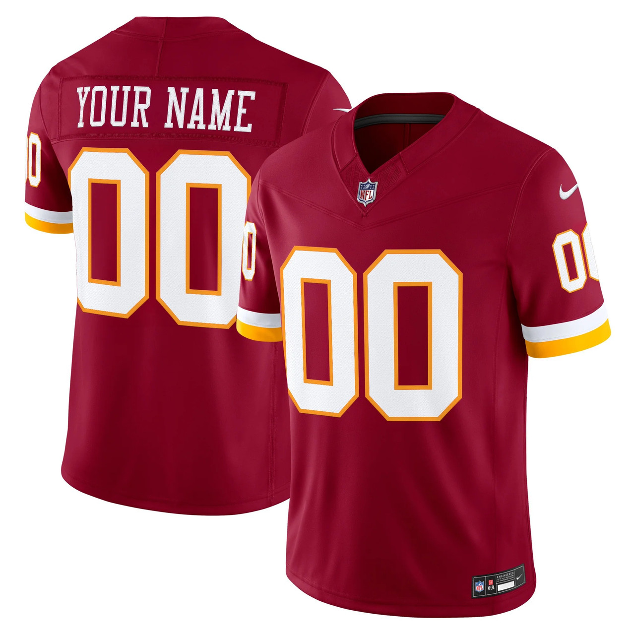 Washington Commanders Throwback Limited Custom Jersey